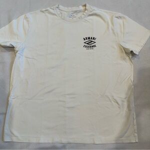 Armani Exchange Classic White Tee size xlarge